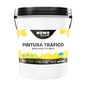Pintura Tráfico Base Agua TTP 1952 E Para Señalización de Industrias - Nowo Colors - 20L